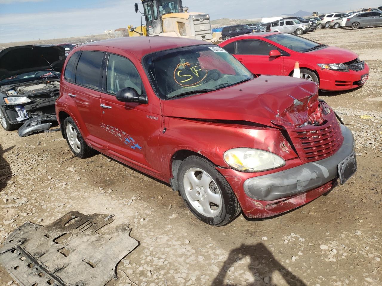 Image 1 of 2002 CHRYSLER PT CRUISER TOURING 2002 with VIN 3C4FY58BX2T259817