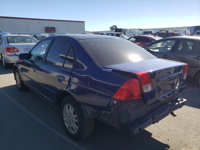 Obraz 2 z 2005 HONDA CIVIC LX 2005 z VIN 2HGES16575H595118