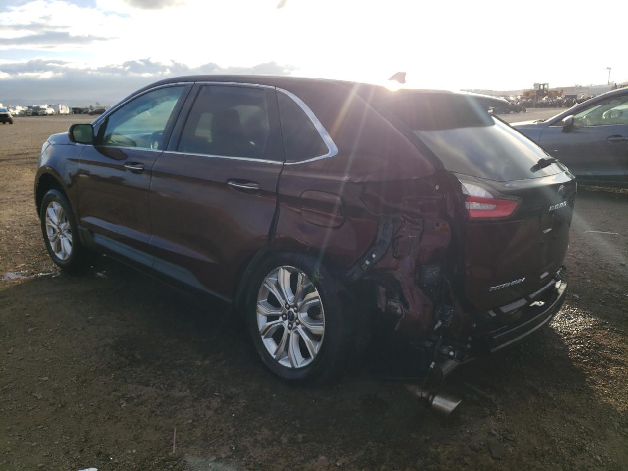 Изображение 2 2022 FORD EDGE TITANIUM 2022 с VIN 2FMPK4K98NBA10983