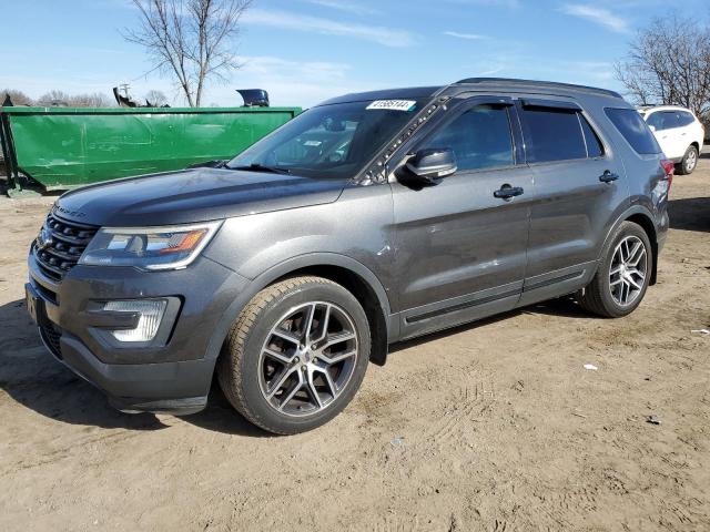 Image 1 of 2017 FORD EXPLORER SPORT 2017 with VIN 1FM5K8GT5HGA66346