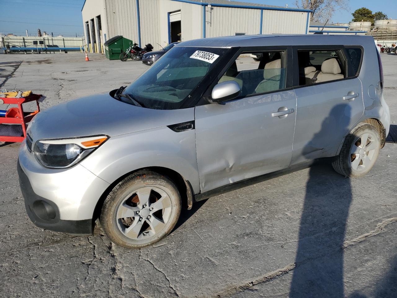 Image 1 of 2017 KIA SOUL 2017 with VIN KNDJN2A27H7456288