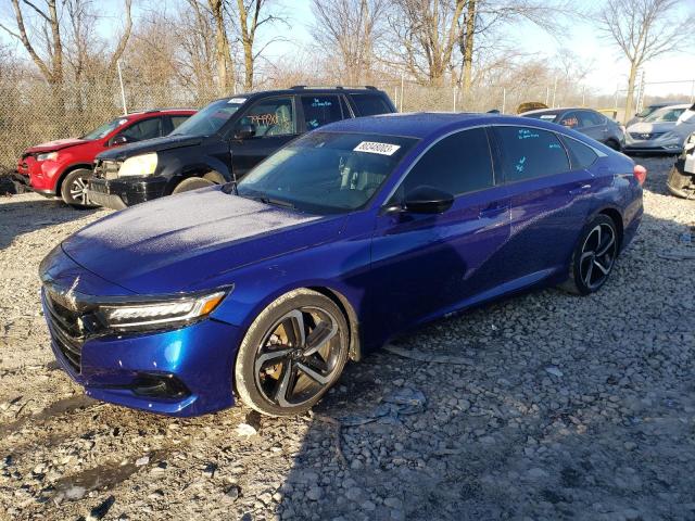 Изображение 1 2021 HONDA ACCORD SPORT SE 2021 с VIN 1HGCV1F49MA068202