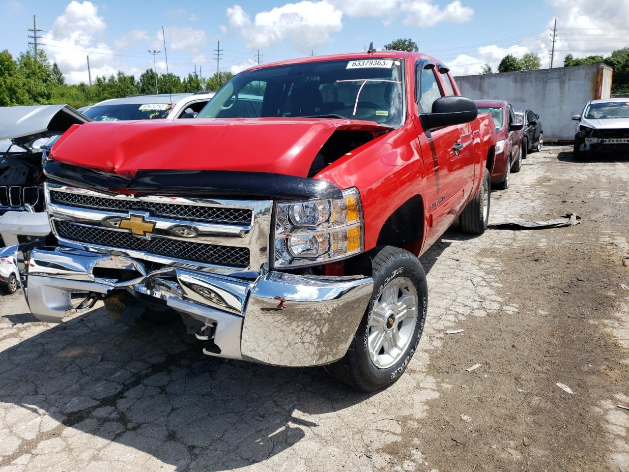 Obraz 2012 CHEVROLET SILVERADO K1500 LT 2012