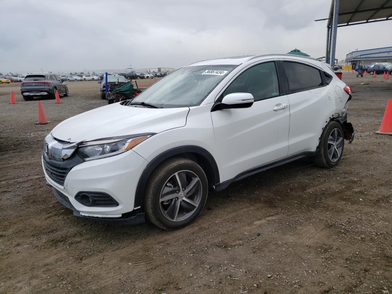 Image 1 of 2021 HONDA HR-V EX 2021 with VIN 3CZRU5H56MM731781
