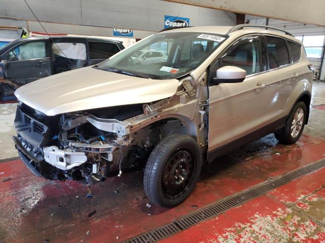 Image 1 of 2018 FORD ESCAPE SEL 2018 with VIN 1FMCU9HD1JUA33737