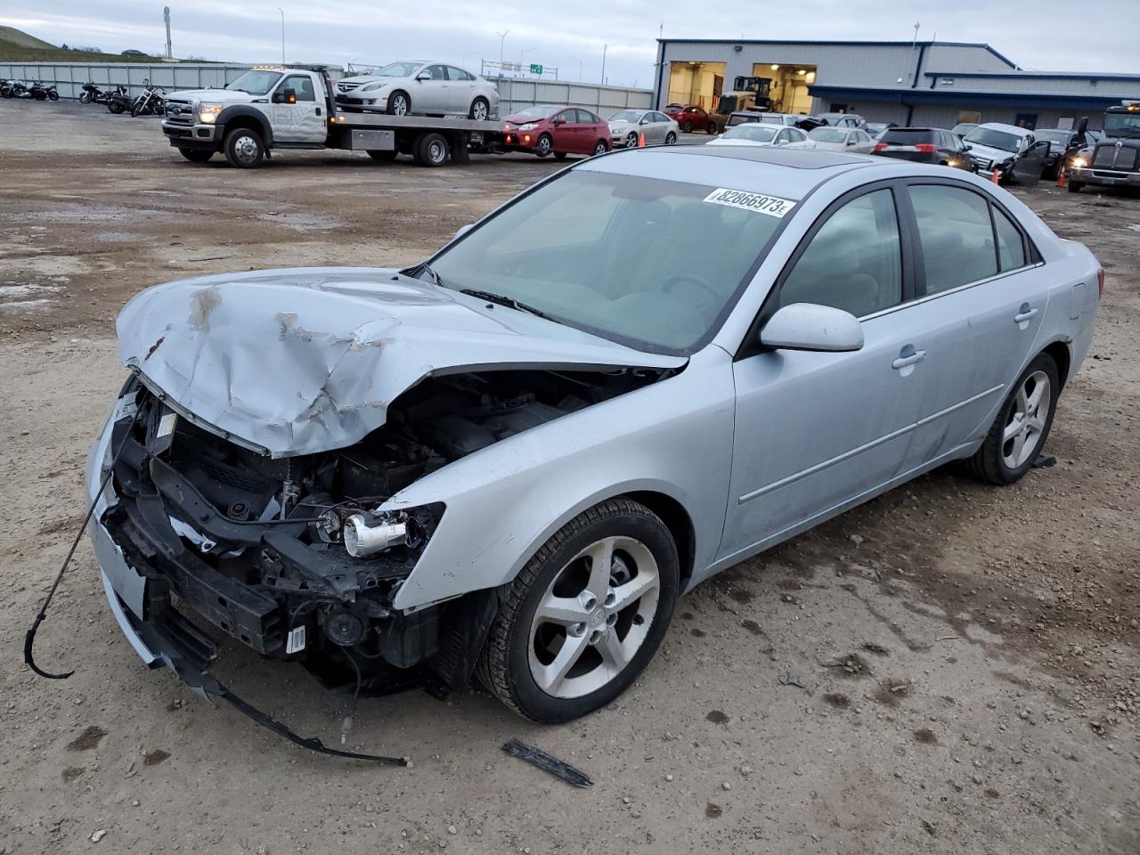 Image 1 of 2007 HYUNDAI SONATA SE 2007 with VIN 5NPEU46F87H172934