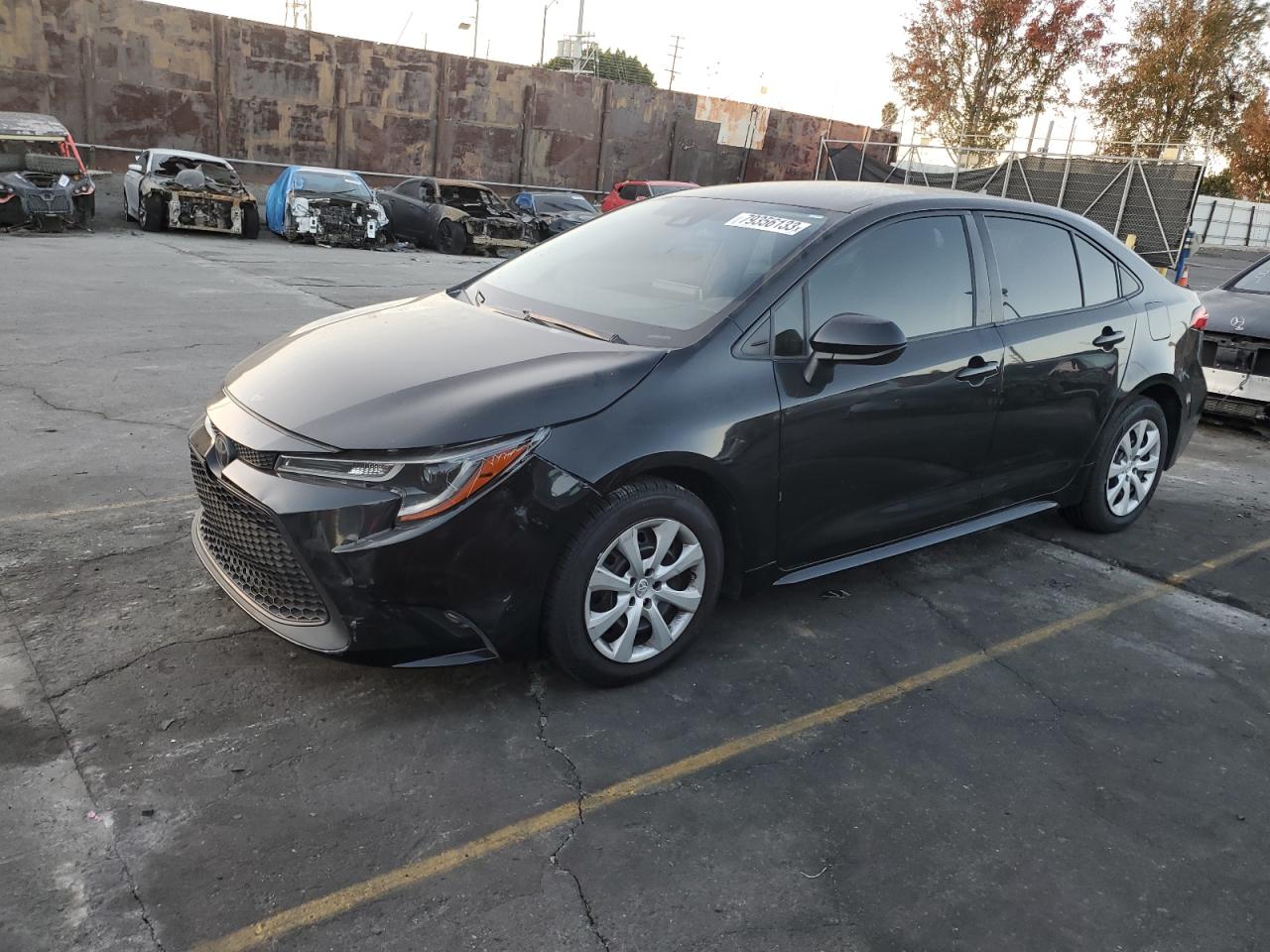 Изображение 1 2020 TOYOTA COROLLA LE 2020 с VIN JTDEPRAEXLJ061399