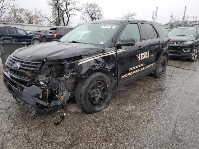 Obraz 1 z 2018 FORD EXPLORER POLICE INTERCEPTOR 2018 z VIN 1FM5K8AR9JGA71181