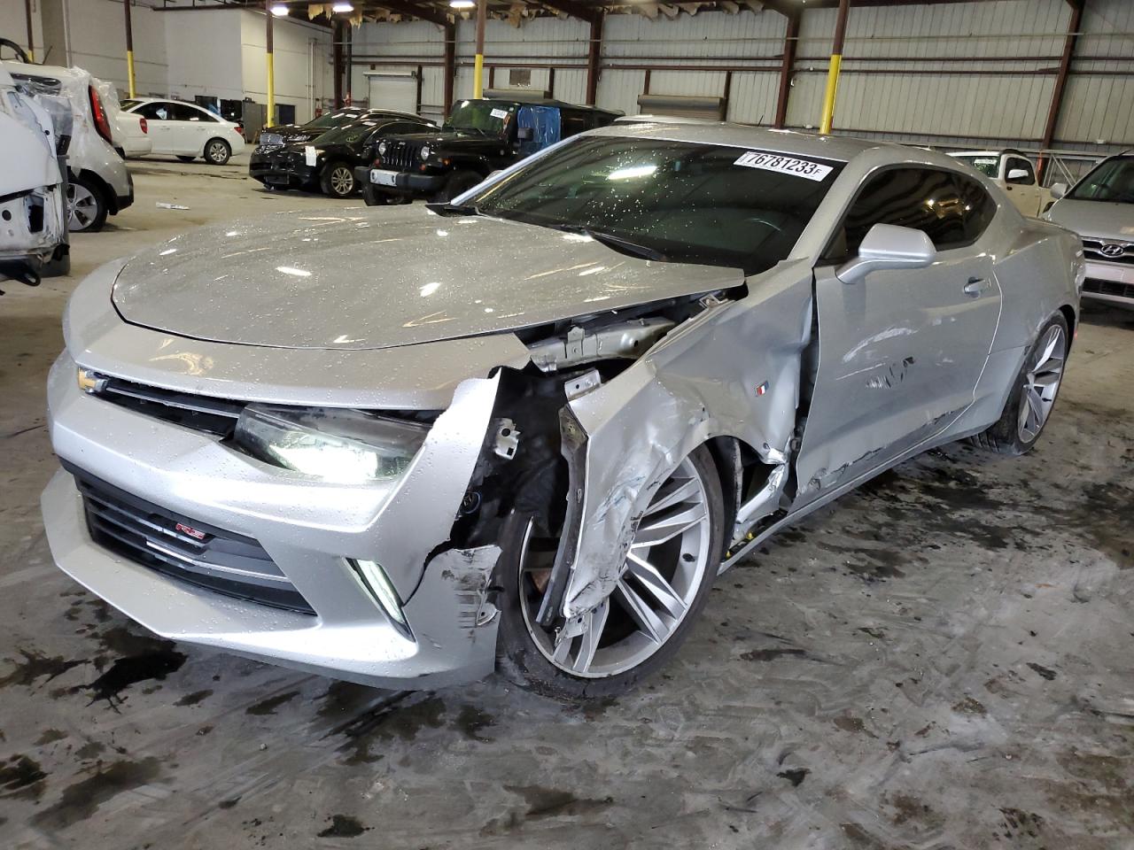 Image 1 of 2018 CHEVROLET CAMARO LT 2018 with VIN 1G1FB1RS7J0146663