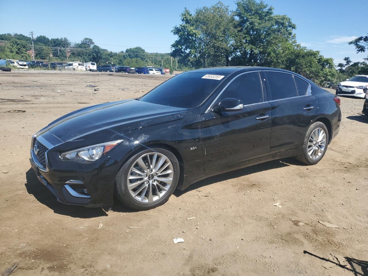Image 1 of 2020 INFINITI Q50 PURE 2020 with VIN JN1EV7AR1LM251333