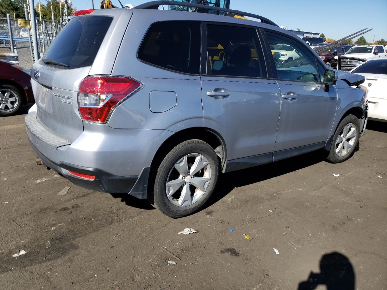 Image 3 of 2015 SUBARU FORESTER 2.5I PREMIUM 2015 with VIN JF2SJADC2FH402632