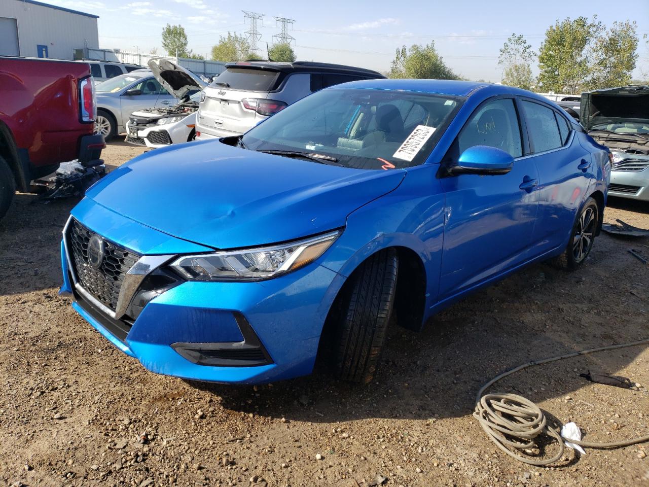Obraz 1 z 2020 NISSAN SENTRA SV 2020 z VIN 3N1AB8CV9LY242934