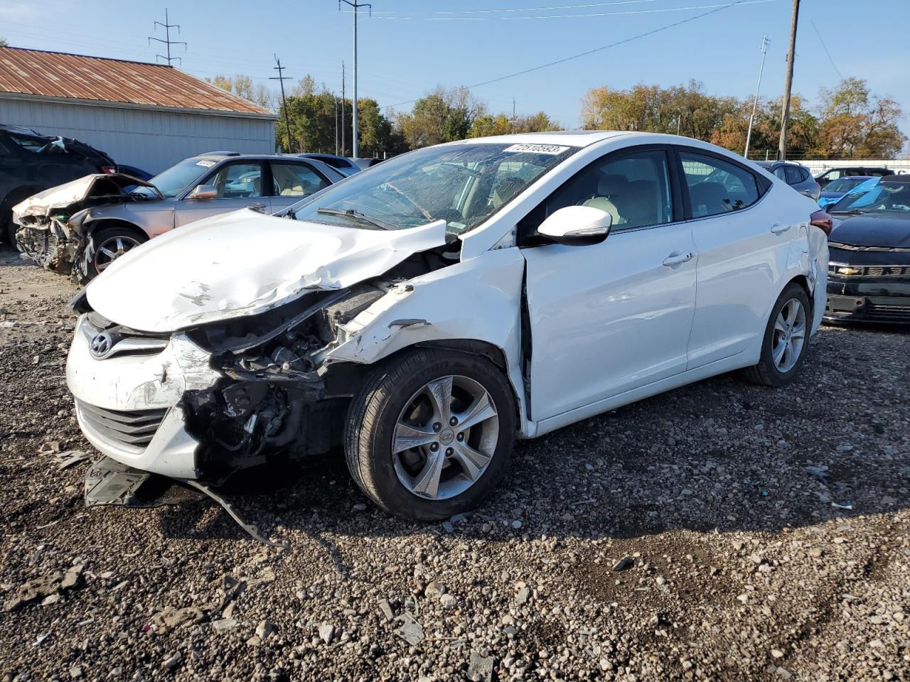 Obraz 1 z 2016 HYUNDAI ELANTRA SE 2016 z VIN 5NPDH4AE3GH686107