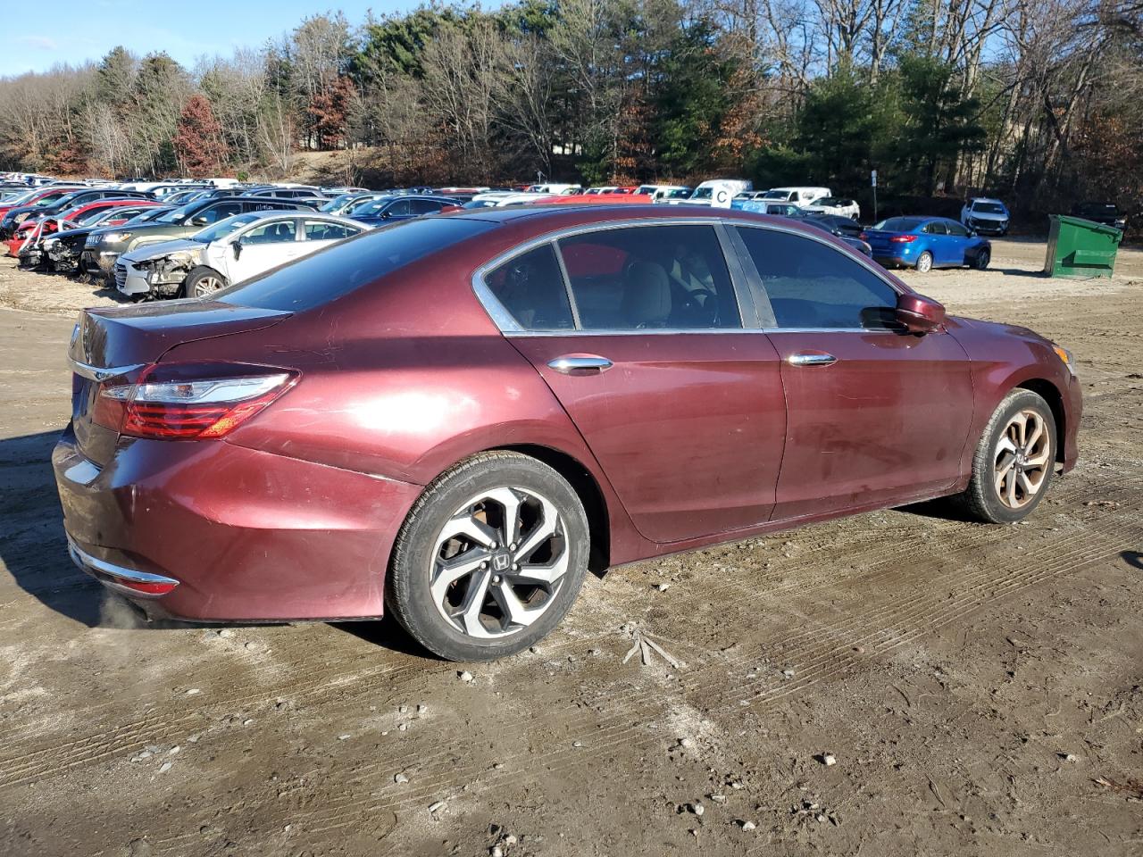 Image 3 of 2016 HONDA ACCORD EXL 2016 with VIN 1HGCR2F84GA094532