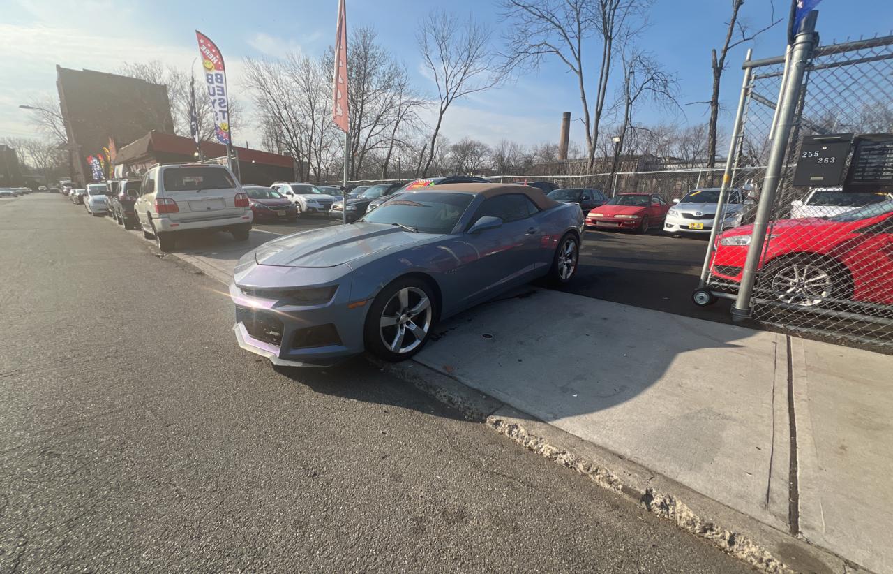 Изображение 2 2012 CHEVROLET CAMARO LT 2012 с VIN 2G1FB3D38C9101610