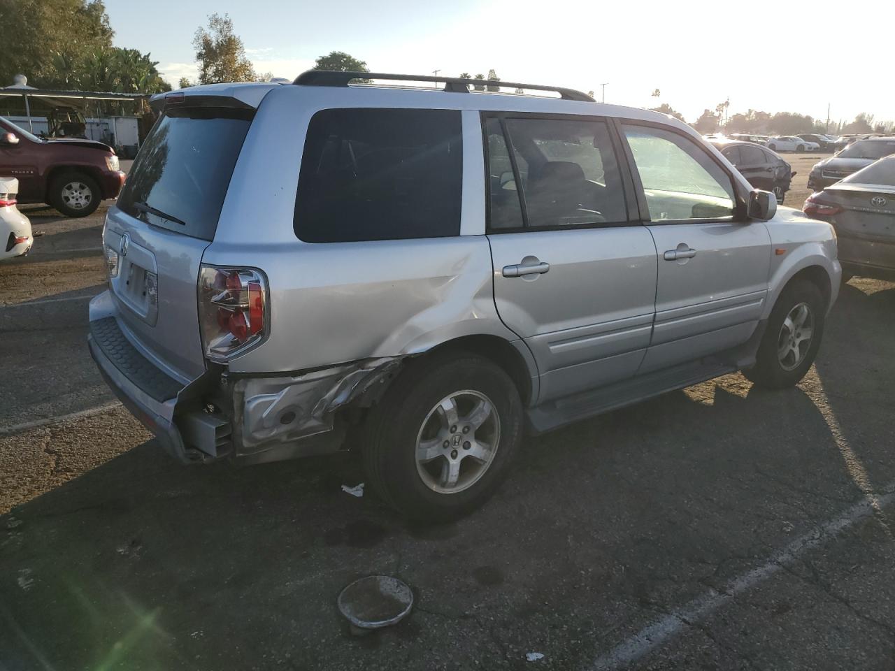 Изображение 3 2006 HONDA PILOT EX 2006 с VIN 5FNYF28566B049050