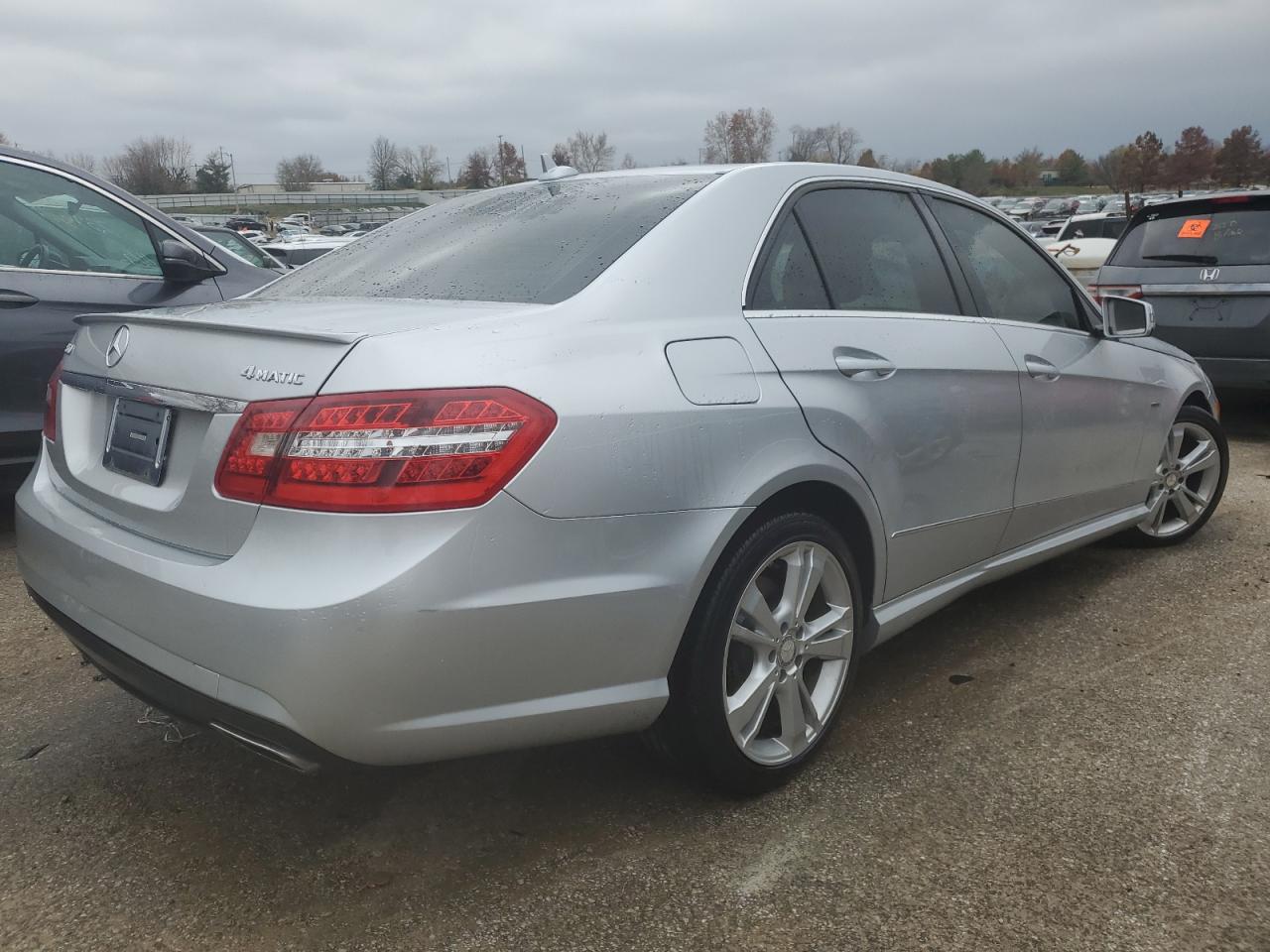 Image 3 of 2012 MERCEDES-BENZ E 350 4MATIC 2012 with VIN WDDHF8JB9CA649882