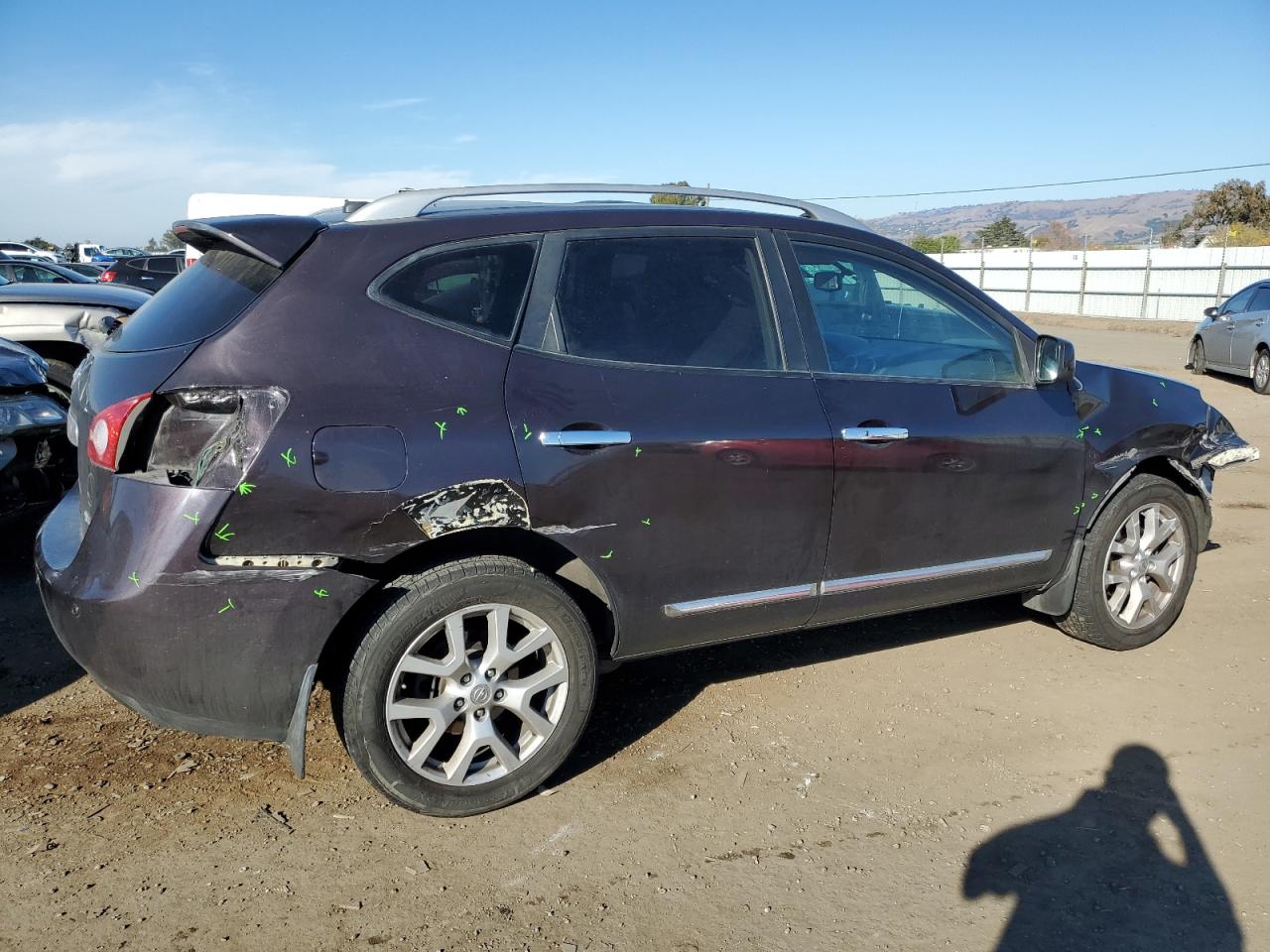 Изображение 3 2011 NISSAN ROGUE S 2011 с VIN JN8AS5MV6BW294235