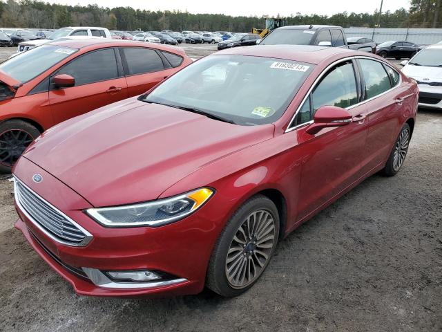 Image 1 of 2017 FORD FUSION SE 2017 with VIN 3FA6P0H9XHR137103