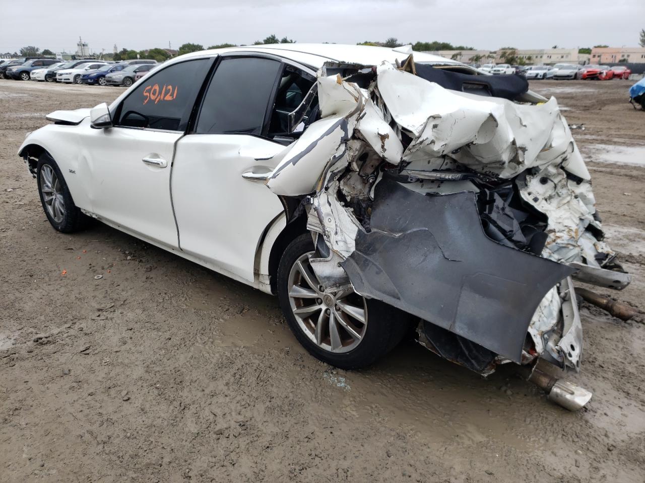 Image 2 of 2018 INFINITI Q50 LUXE 2018 with VIN JN1EV7AP3JM591630