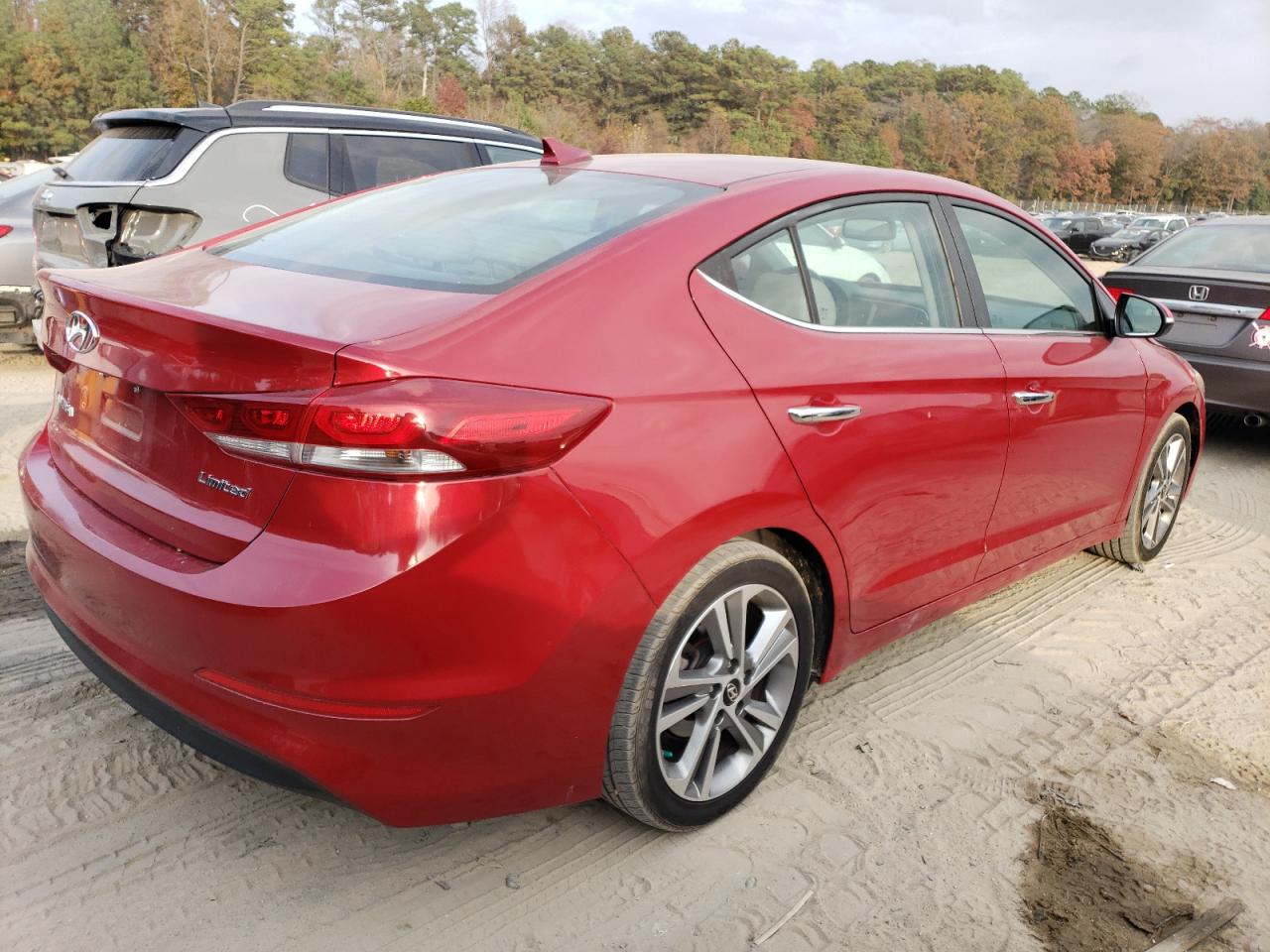 Image 3 of 2017 HYUNDAI ELANTRA SE 2017 with VIN KMHD84LF8HU196447
