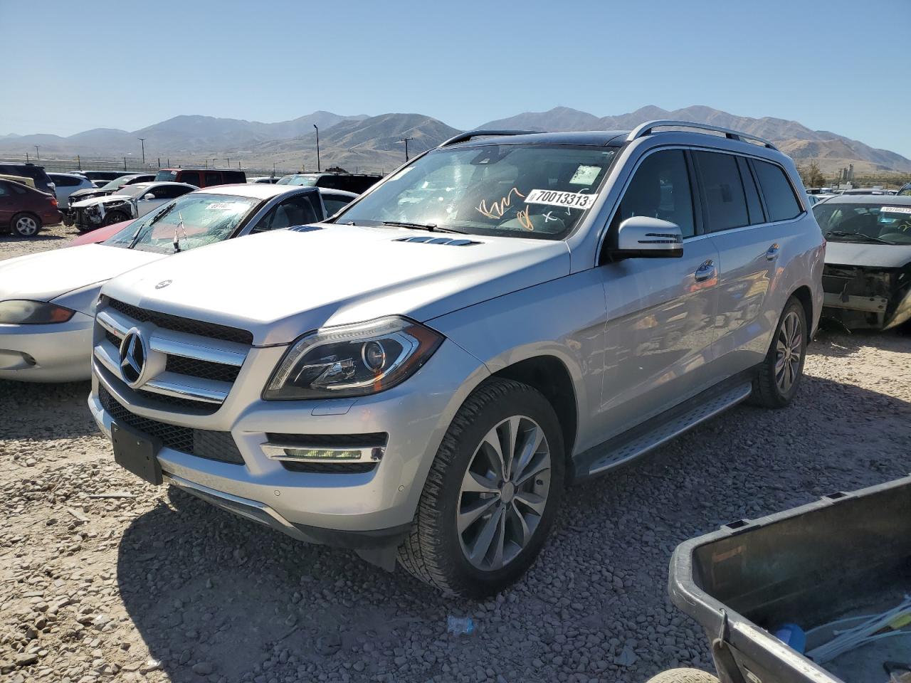 Image 1 of 2014 MERCEDES-BENZ GL 450 4MATIC 2014 with VIN 4JGDF7CE2EA270330