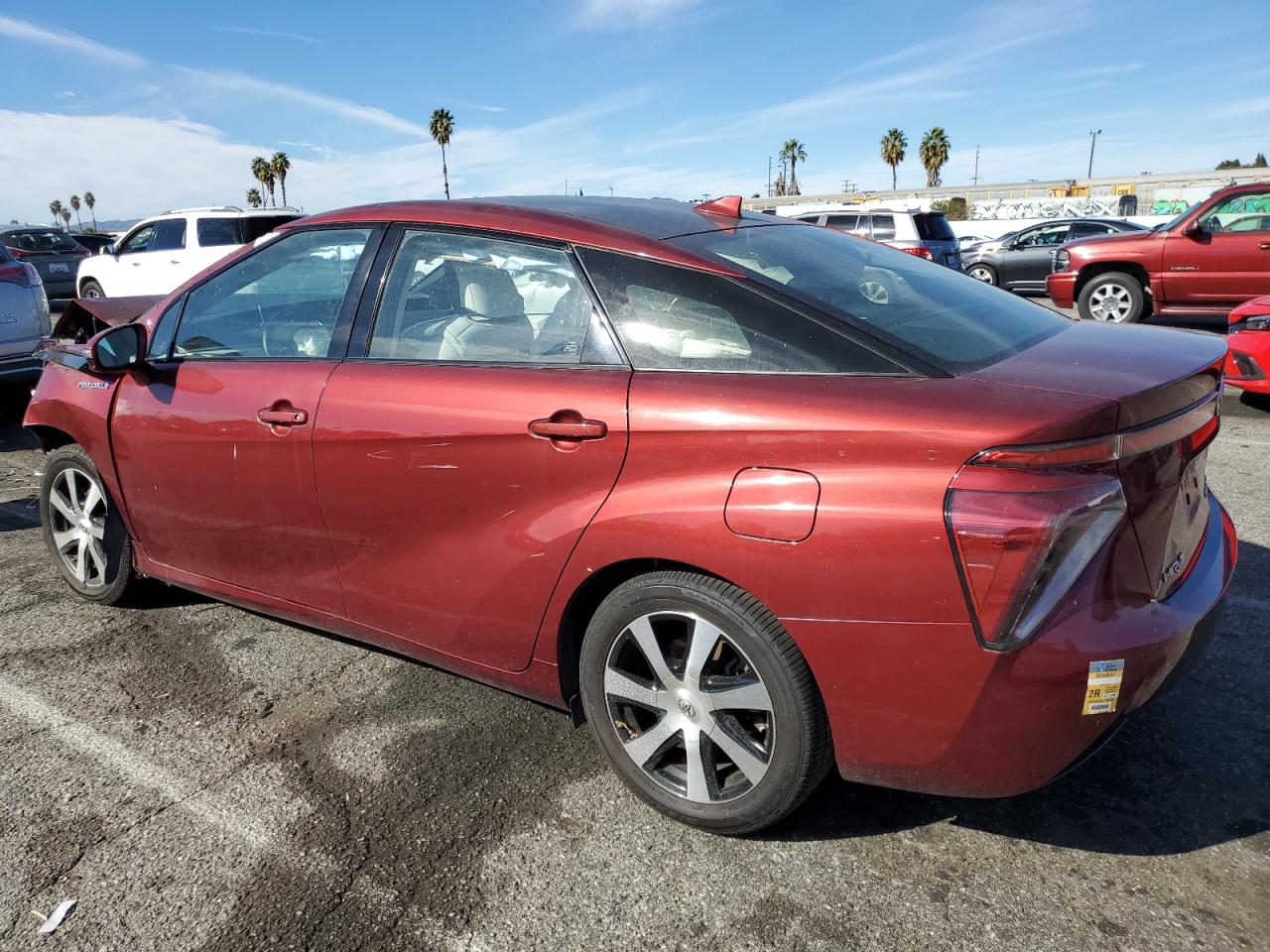 Изображение 2 2017 TOYOTA MIRAI  2017 с VIN JTDBVRBD3HA002605