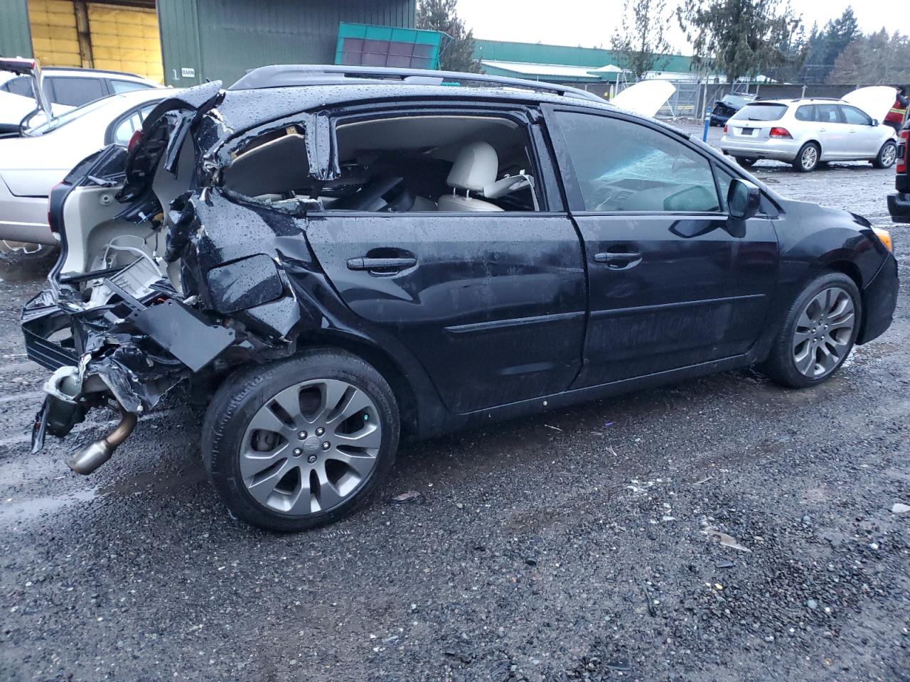 Image 3 of 2013 SUBARU IMPREZA SPORT LIMITED 2013 with VIN JF1GPAU65D2886802