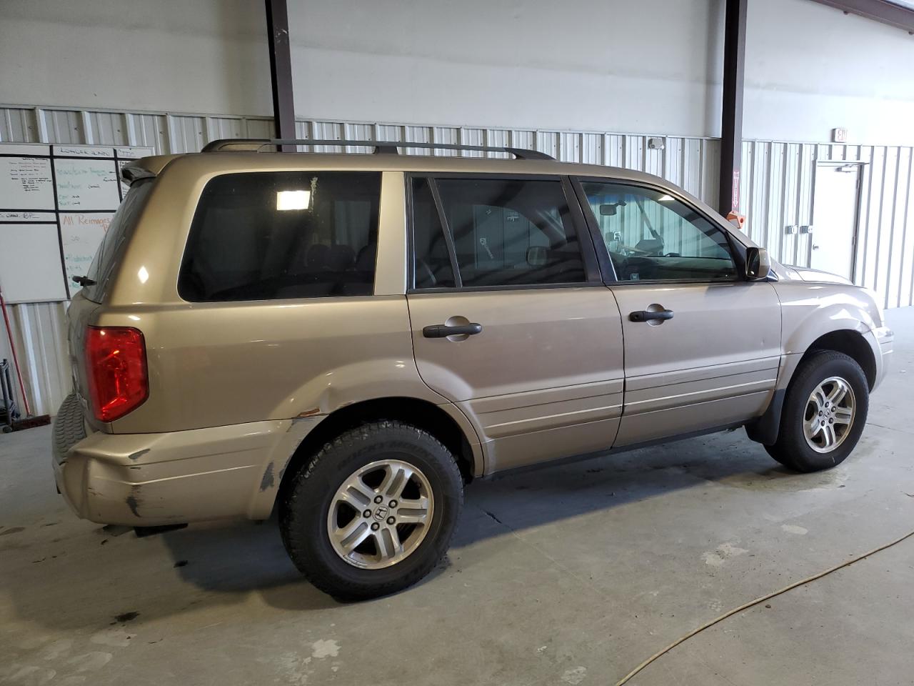 Изображение 3 2005 HONDA PILOT EXL 2005 с VIN 2HKYF18585H527687
