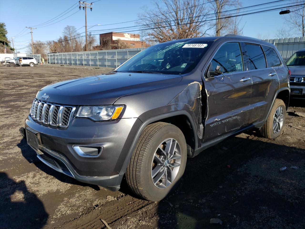Image 1 of 2017 JEEP GRAND CHEROKEE LIMITED 2017 with VIN 1C4RJFBG7HC789856