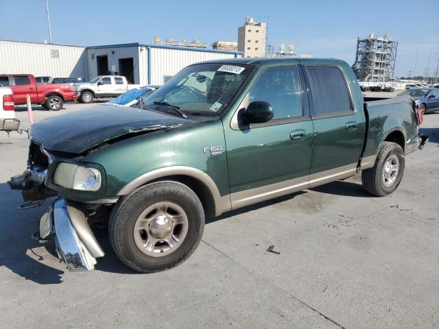 Image 1 of 2002 FORD F150 SUPERCREW 2002 with VIN 1FTRW076X2KD19977