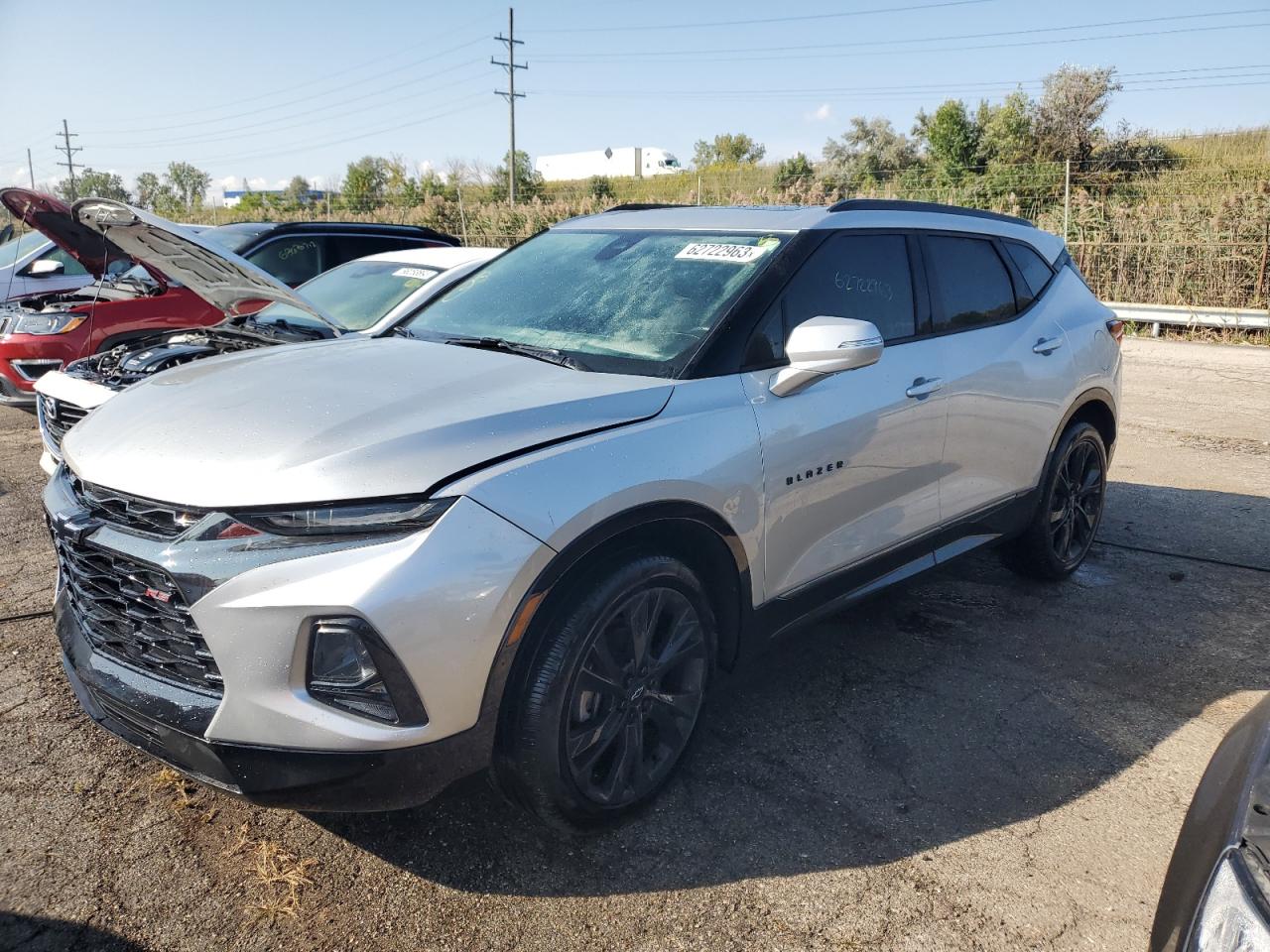 Obraz 1 z 2020 CHEVROLET BLAZER RS 2020 z VIN 3GNKBKRS7LS706275