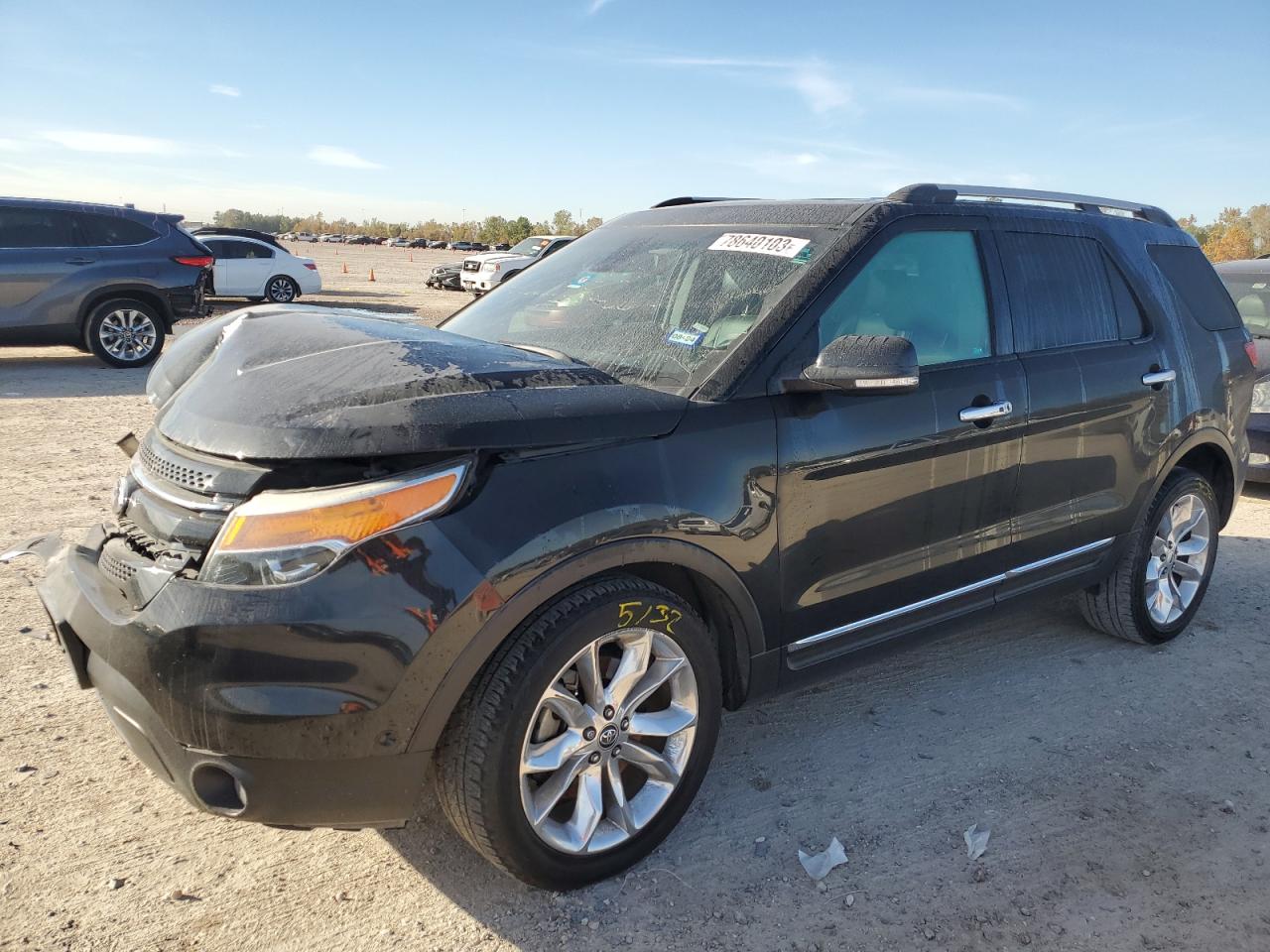 Image 1 of 2014 FORD EXPLORER LIMITED 2014 with VIN 1FM5K7F88EGC11768