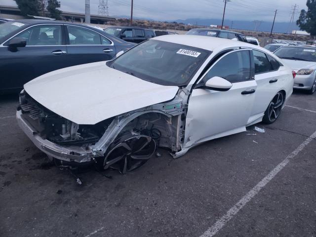 Image 1 of 2020 HONDA ACCORD SPORT 2020 with VIN 1HGCV1F37LA112235