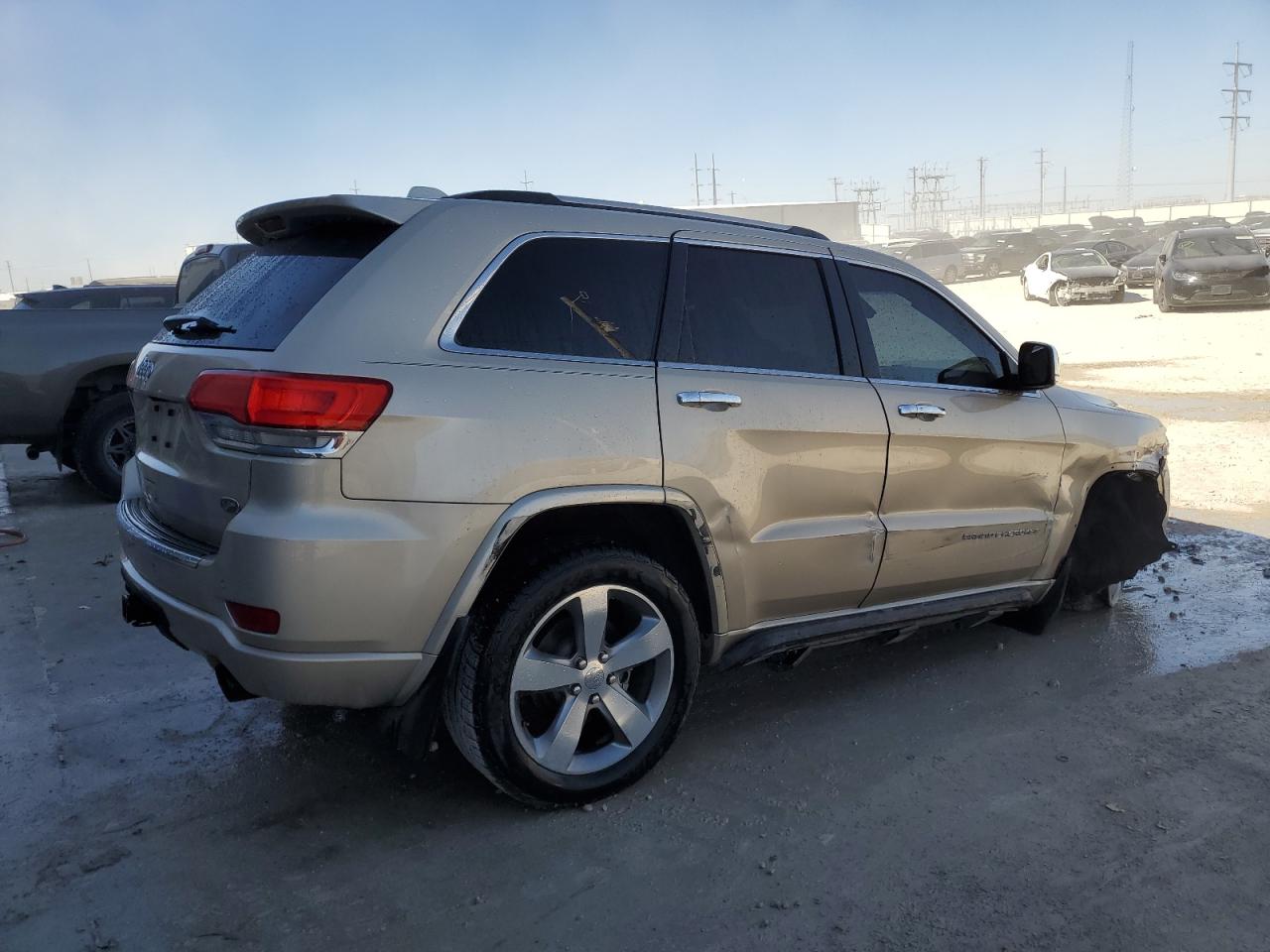 Изображение 3 2014 JEEP GRAND CHEROKEE OVERLAND 2014 с VIN 1C4RJECT0EC212393