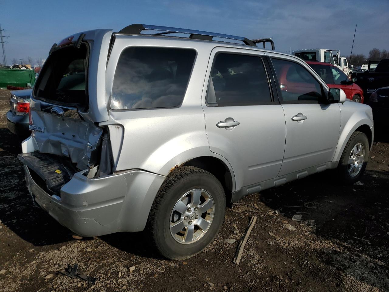 Image 3 of 2011 FORD ESCAPE LIMITED 2011 with VIN 1FMCU9EG2BKA82358