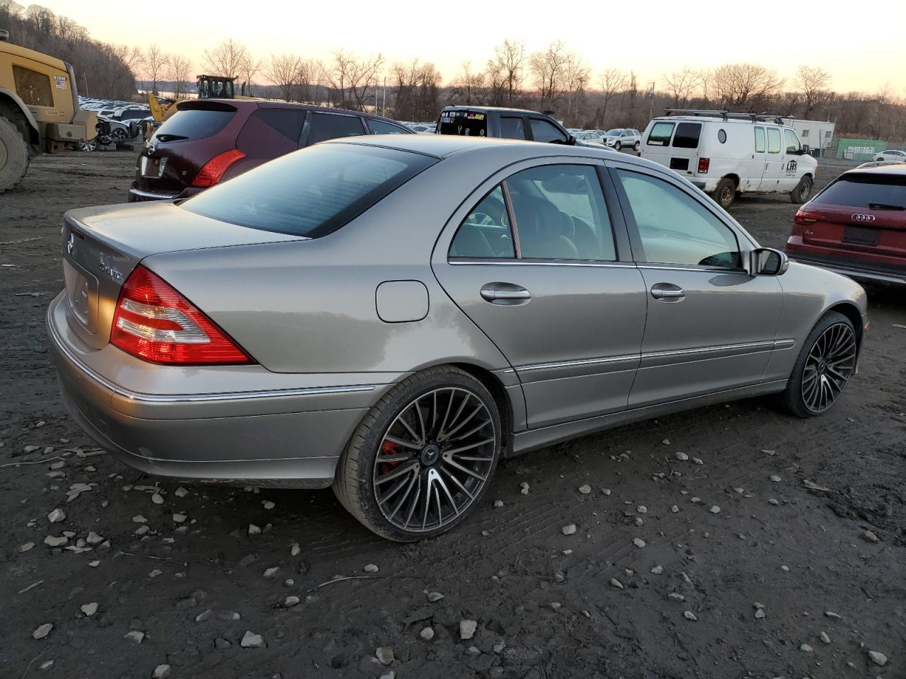 Image 3 of 2007 MERCEDES-BENZ C 280 4MATIC 2007 with VIN WDBRF92H07F915286