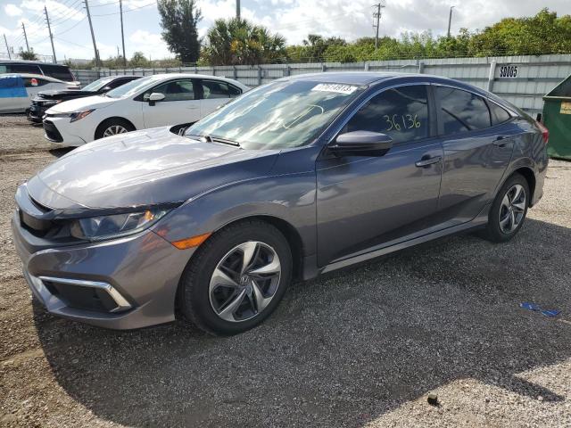 Image 1 of 2020 HONDA CIVIC LX 2020 with VIN 2HGFC2F6XLH592713