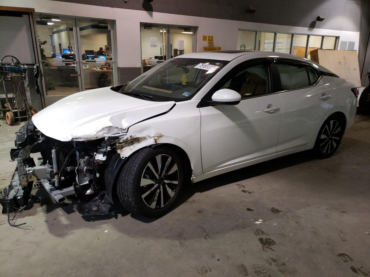 Image 1 of 2022 NISSAN SENTRA SV 2022 with VIN 3N1AB8CV7NY305337