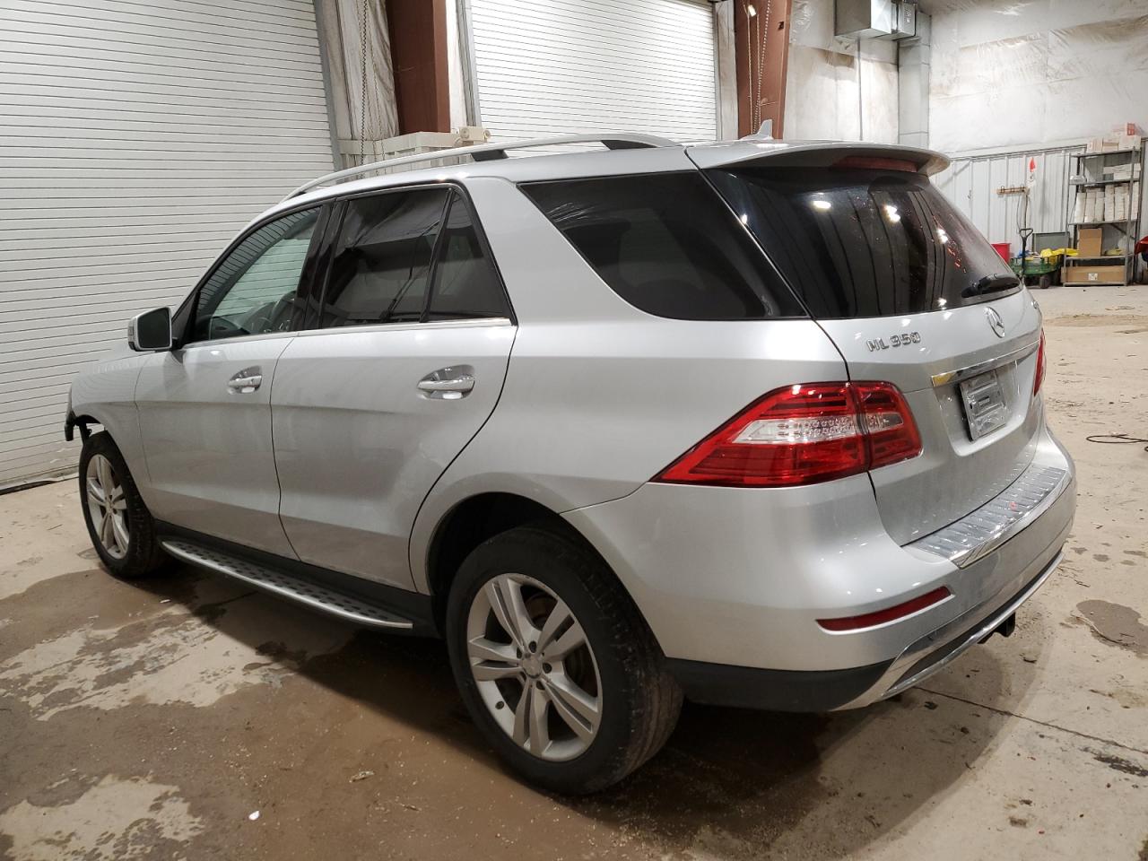 Image 2 of 2014 MERCEDES-BENZ ML 350 4MATIC 2014 with VIN 4JGDA5HB9EA389445