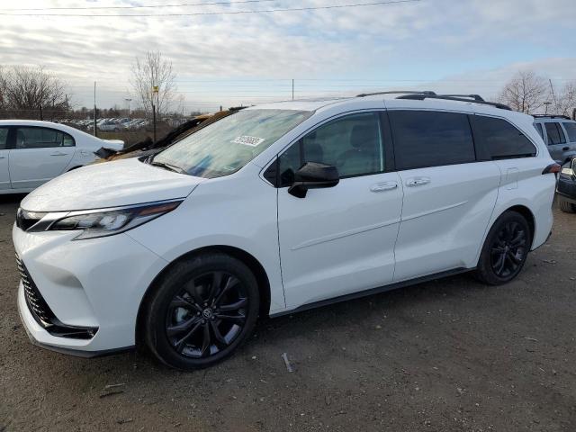 Image 1 of 2022 TOYOTA SIENNA XSE 2022 with VIN 5TDXRKEC8NS080221