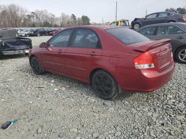 Image 2 of 2008 KIA SPECTRA EX 2008 with VIN KNAFE121X85545870