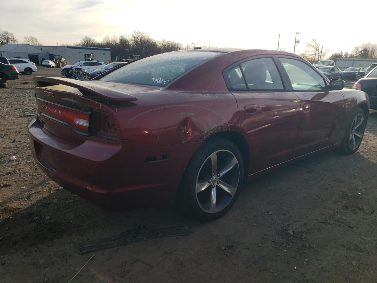 Image 3 of 2014 DODGE CHARGER SXT 2014 with VIN 2C3CDXHG5EH277701