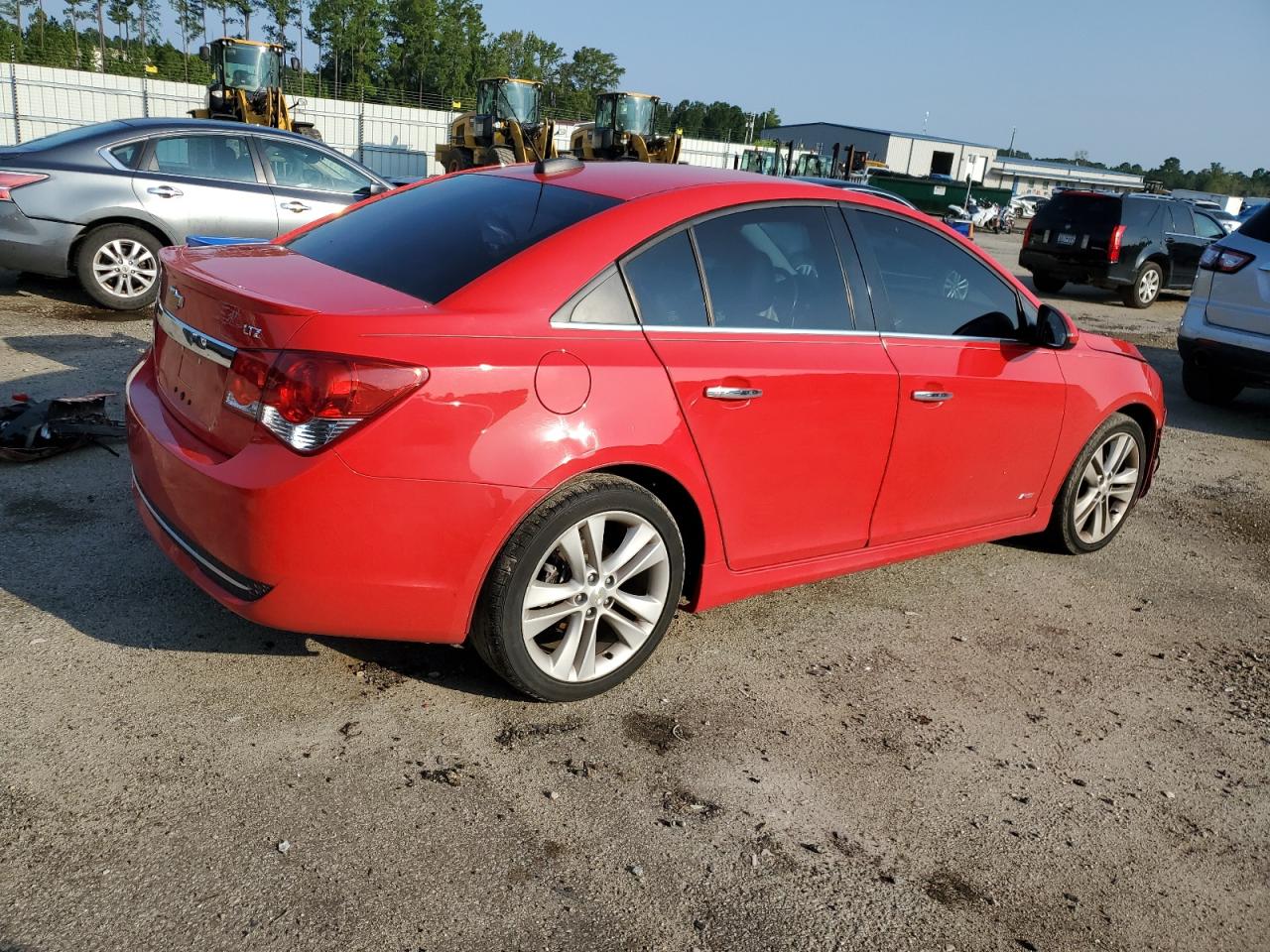 Image 3 of 2015 CHEVROLET CRUZE LTZ 2015 with VIN 1G1PG5SB6F7147227