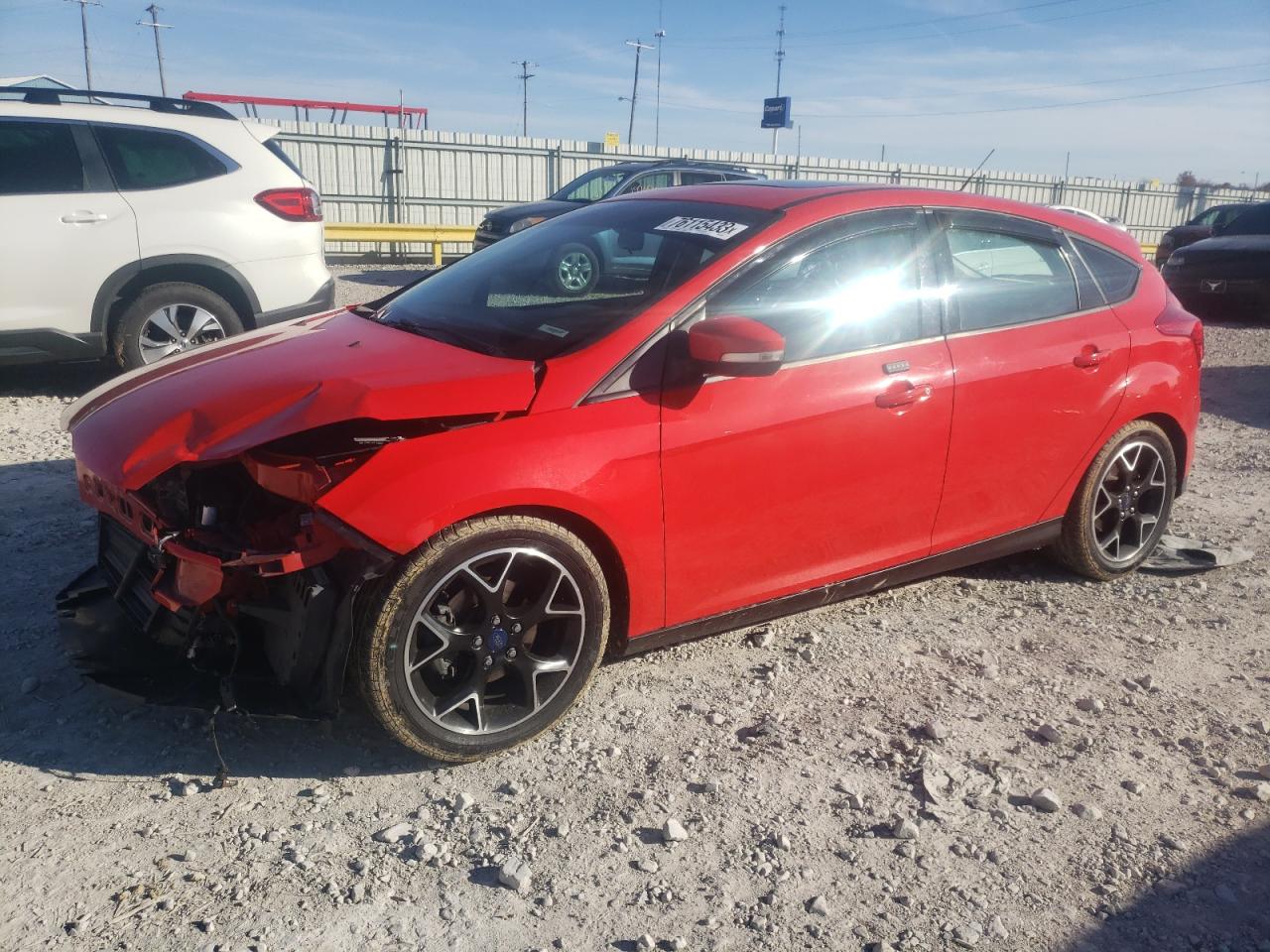 Image 1 of 2014 FORD FOCUS SE 2014 with VIN 1FADP3K24EL204034