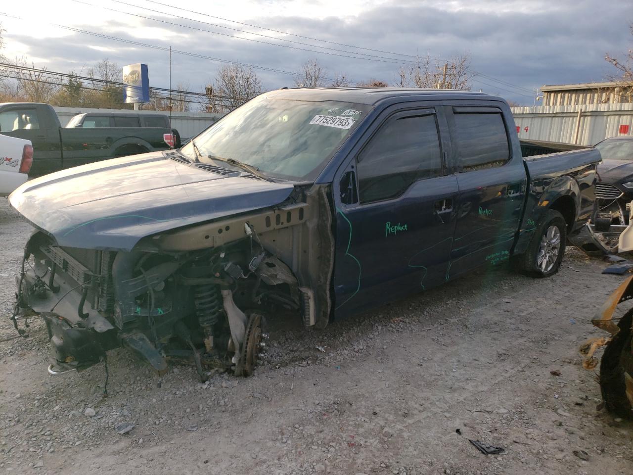 Image 1 of 2015 FORD F150 SUPERCREW 2015 with VIN 1FTEW1EF1FFB81915