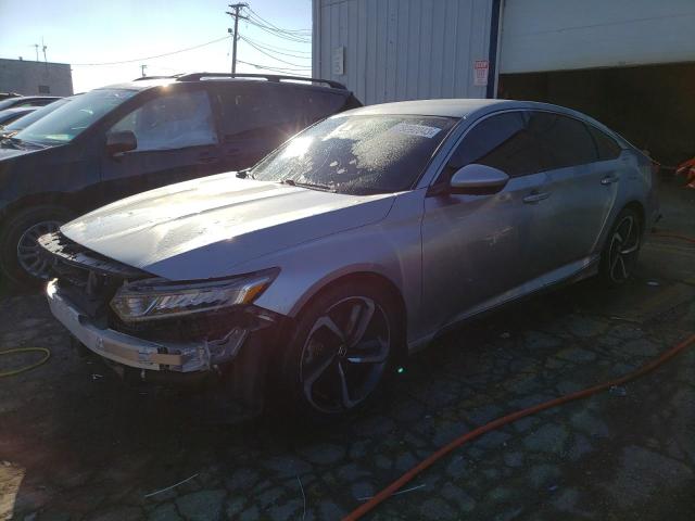 Image 1 of 2018 HONDA ACCORD SPORT 2018 with VIN 1HGCV1F3XJA077994
