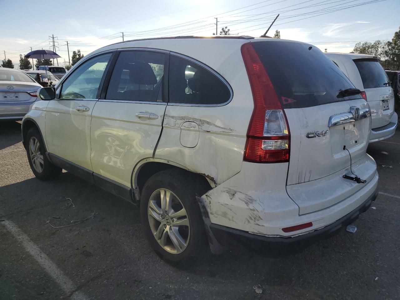 Изображение 2 2010 HONDA CR-V EXL 2010 с VIN 5J6RE3H70AL019055