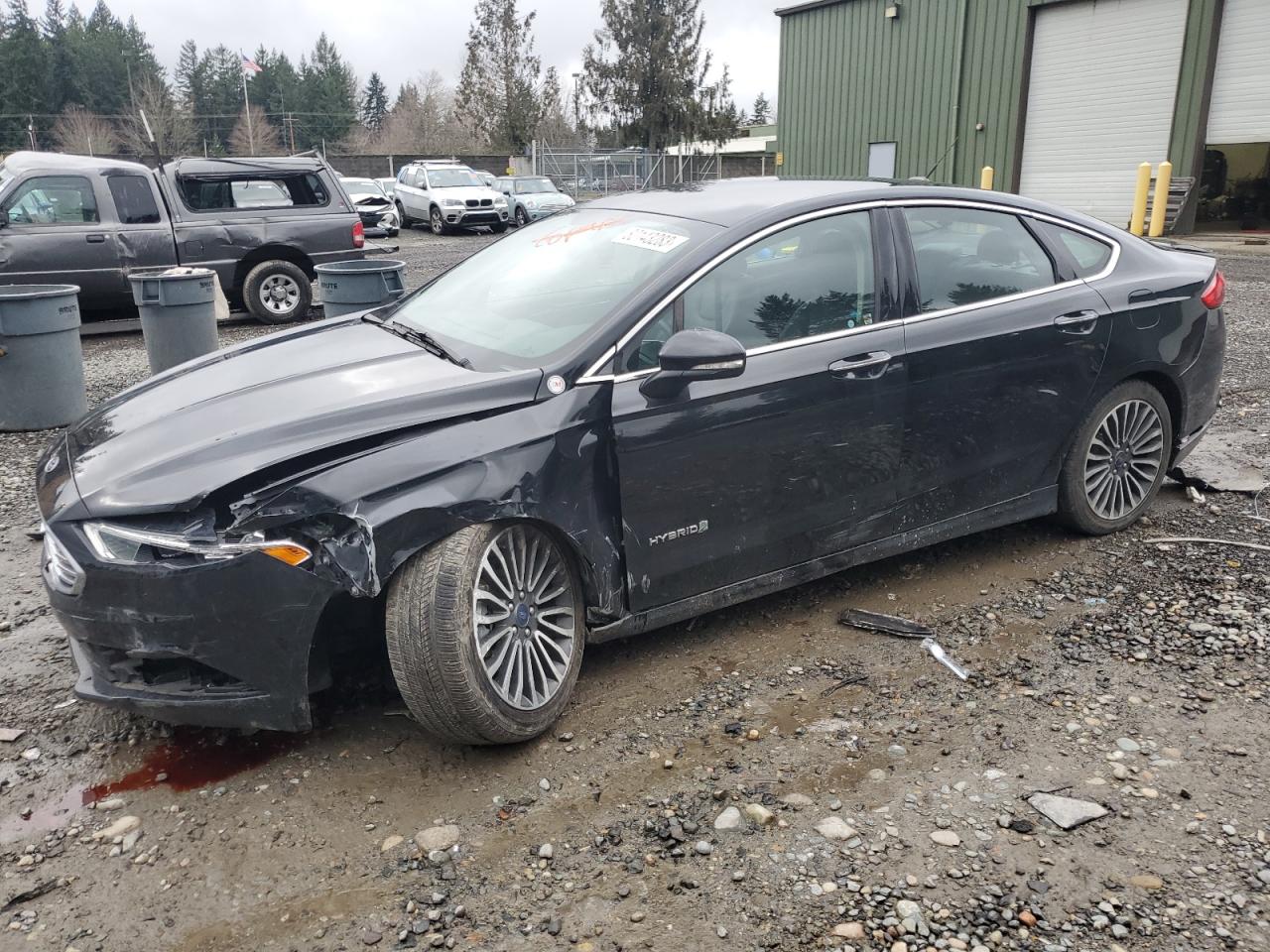 Obraz 1 z 2018 FORD FUSION TITANIUM/PLATINUM HEV 2018 z VIN 3FA6P0RU2JR206035