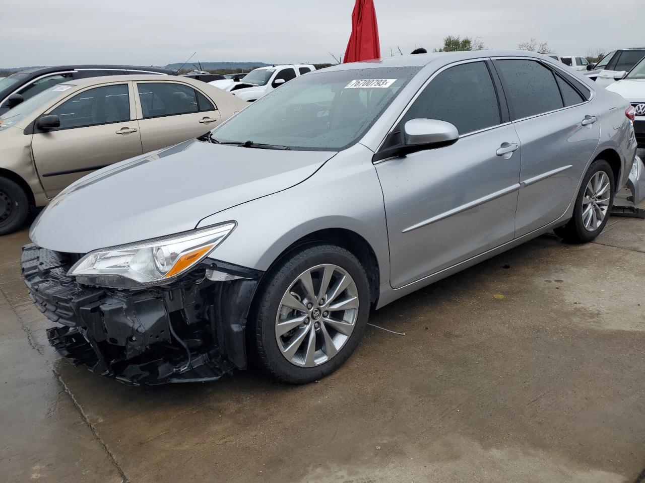 Image 1 of 2017 TOYOTA CAMRY LE 2017 with VIN 4T1BF1FK4HU317351